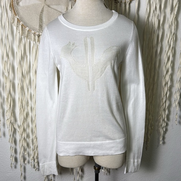 Rossignol Signature Monogram Sweater NWT Size 42/Small - Picture 1 of 13